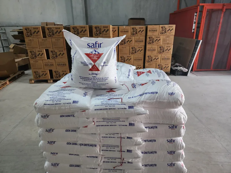 25 kg gıda sanayi tuzu